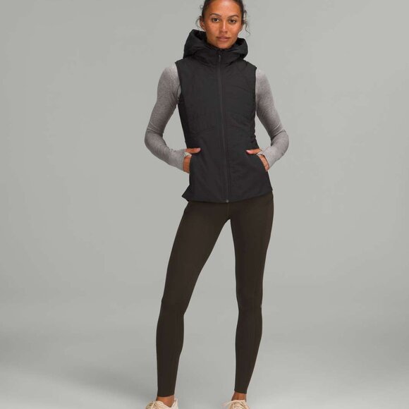 NWT Lululemon Another Mile Vest, Sz 6, BLACK